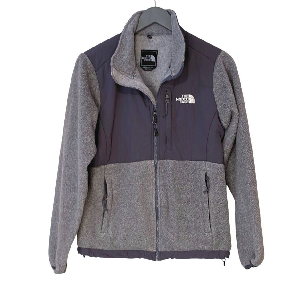 The North Face Polortec Womens Jacket Gray Purple Medium‎